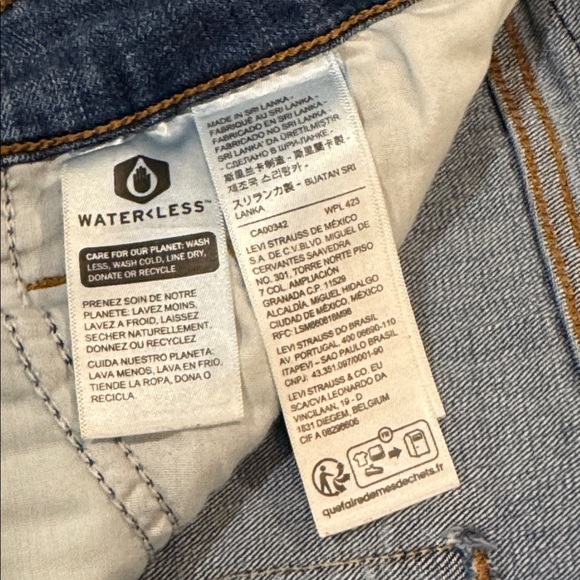 LEVI’S 724 High Rise Straight Women's Jeans, size 28 - Picture 6 of 12